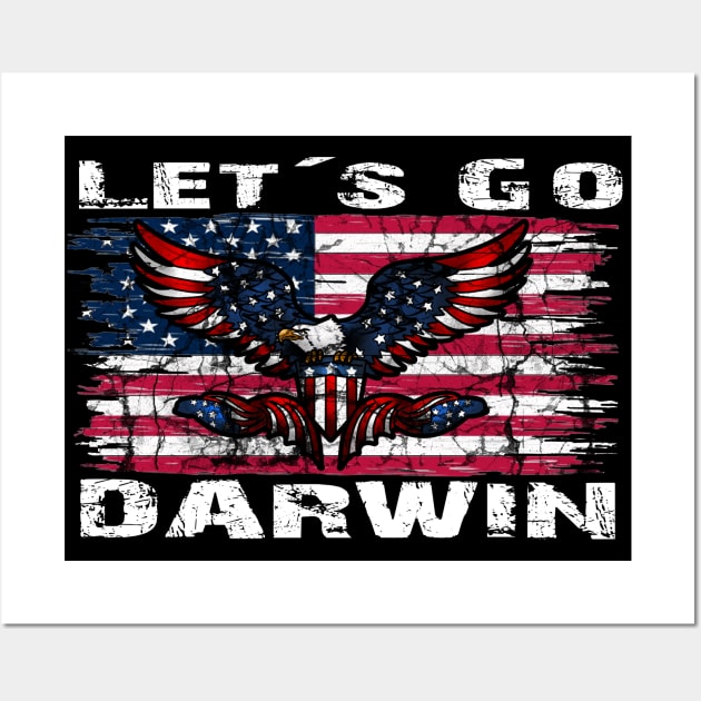 Lets Go Darwin -Let´s Go Darwin Wall Art by JayD World